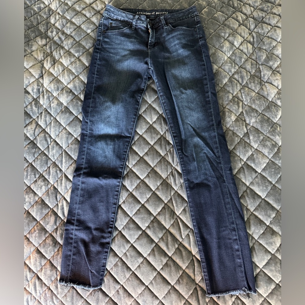 Articles Of Society Women's Dark Blue Skinny Jeans